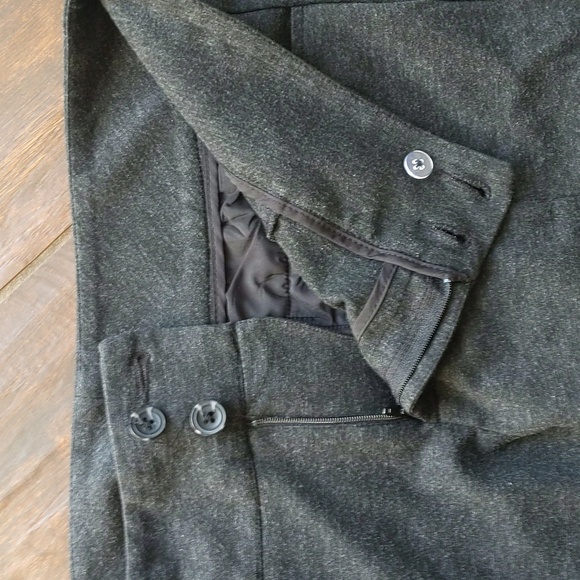 CAbi Dark Gray Lean Trouser Ponte Dress Pants - Women's 12 - Picture 5 of 7